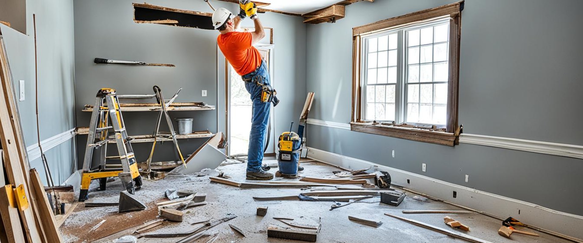 What does it mean when a house is under renovation?